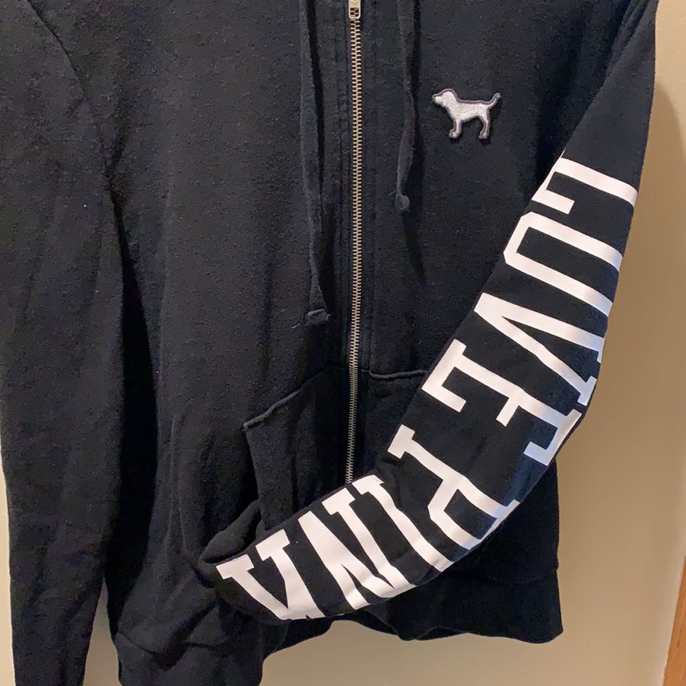 Pink Victoria Secret hoodie - Picture 4 of 5